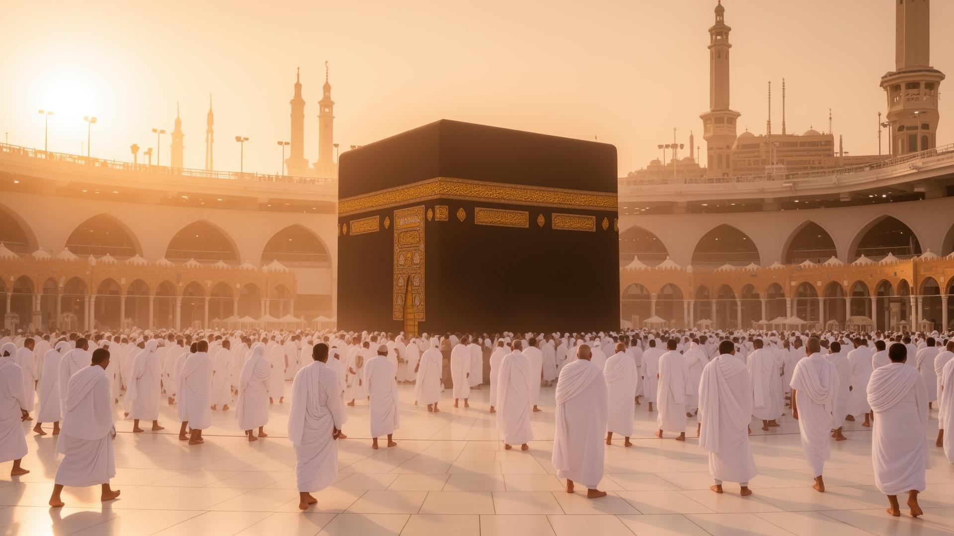 Ka'bah di Masjidil Haram, Mekkah
